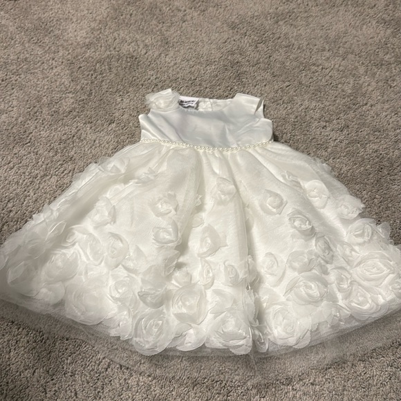 NWT Blueberi Boulevard 2-pc. Floral Applique Fit and Flare Dress & Headband Set - Picture 2 of 11